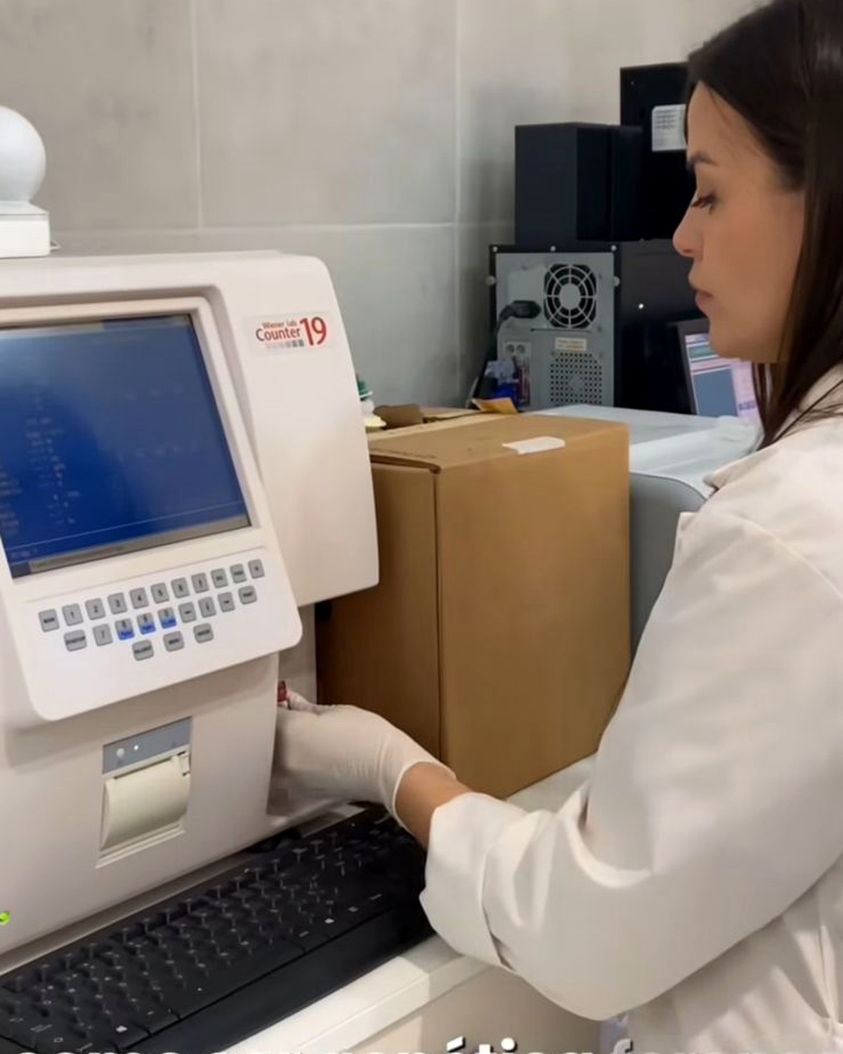 Equipo de laboratorio utilizado en Laboratorio Novus